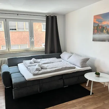 公寓 Unter Den Daechern Grillen In Bester Lage Innenstadt Stellplatz 海尔布隆